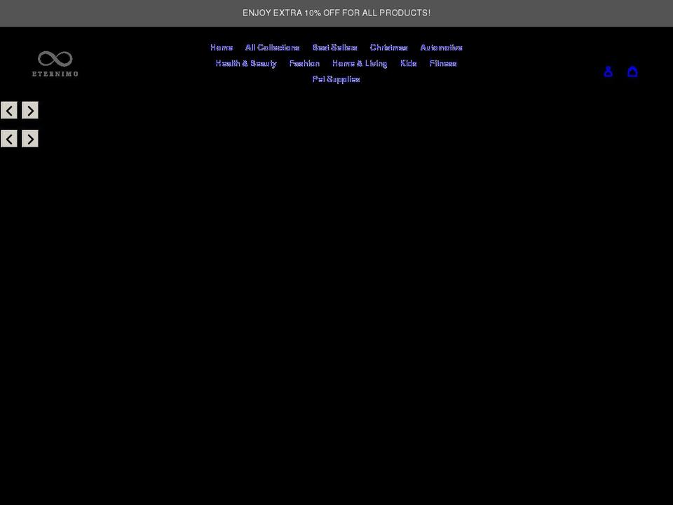 eternimo.com shopify website screenshot