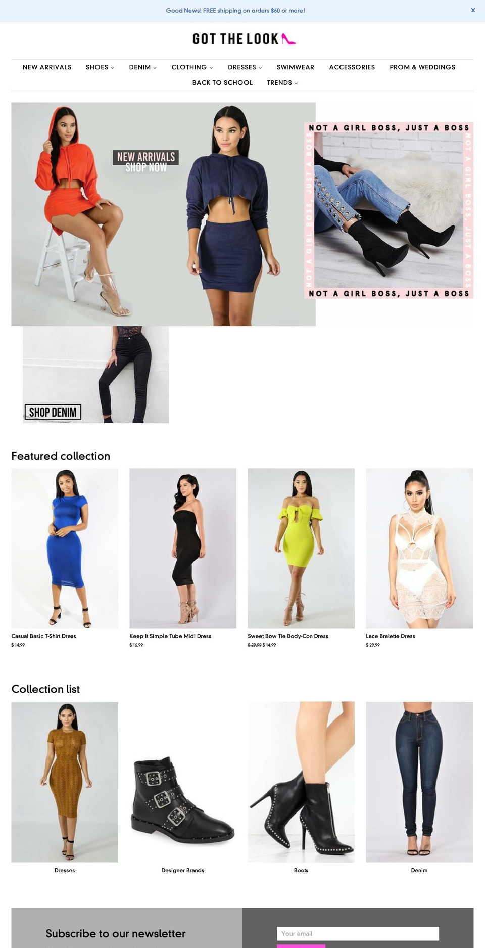 eternityfashionstores.com — Shopify storefront screenshot