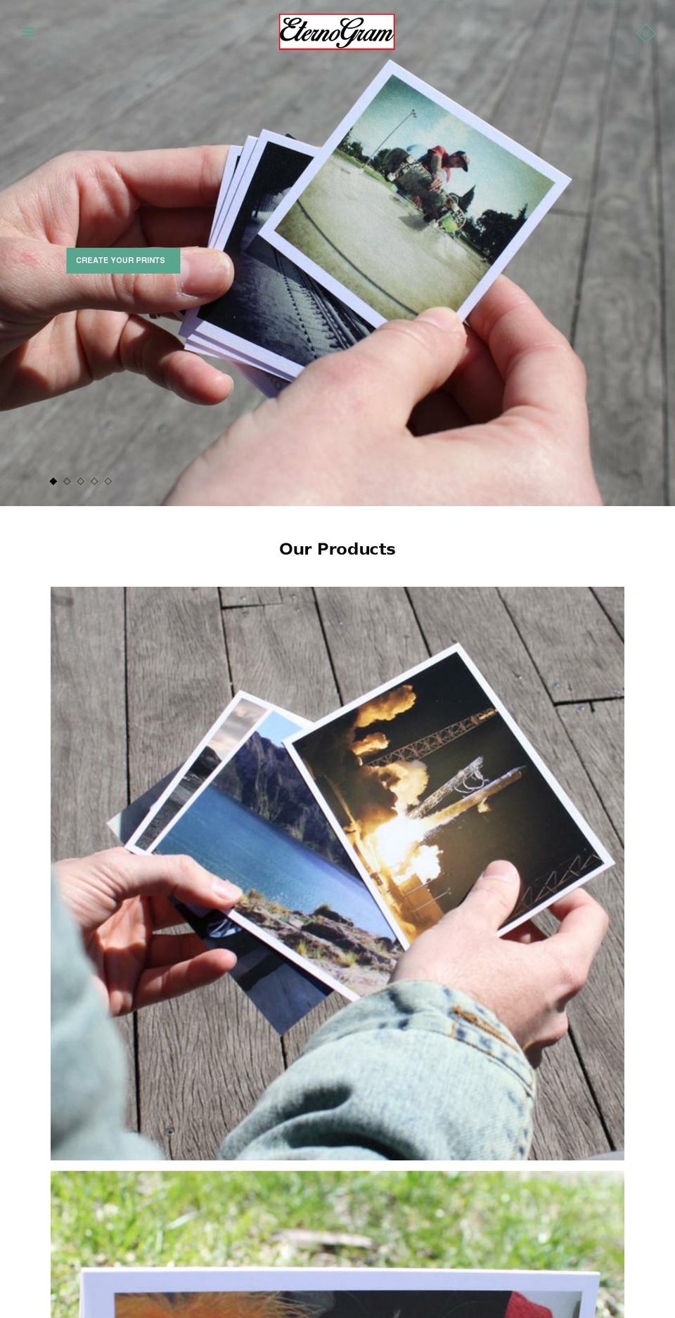 eternogram.com — Shopify storefront screenshot