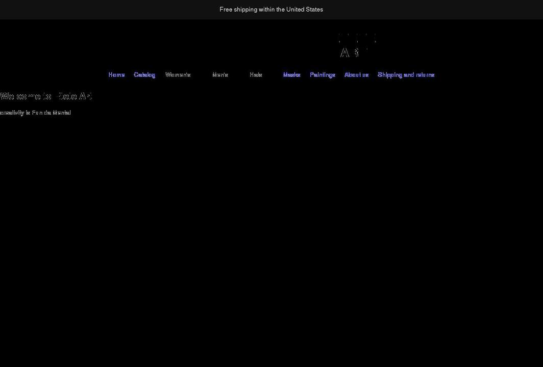 eteteart.com shopify website screenshot