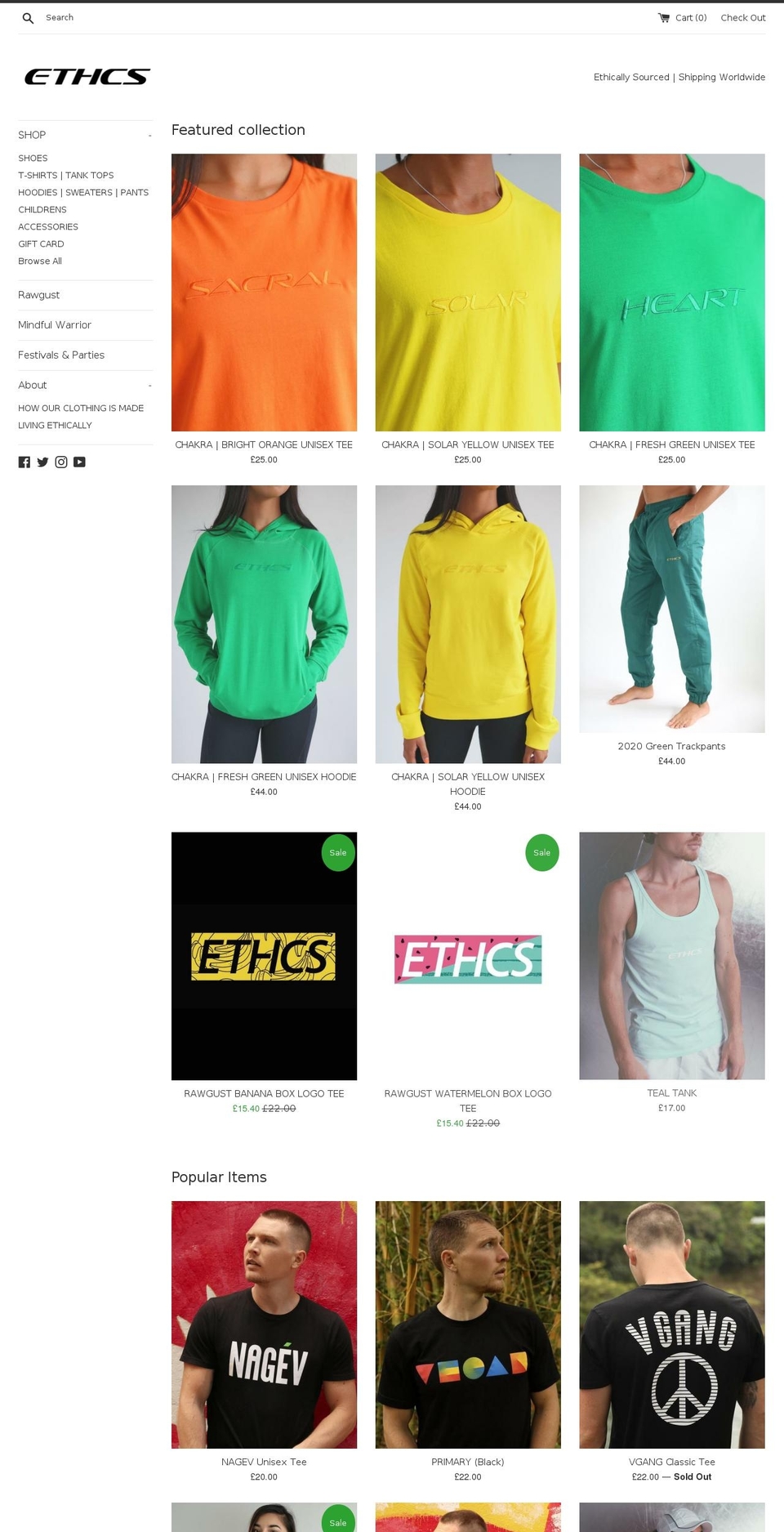 Simple (Sean's Sandbox) Shopify theme site example ethcs.com