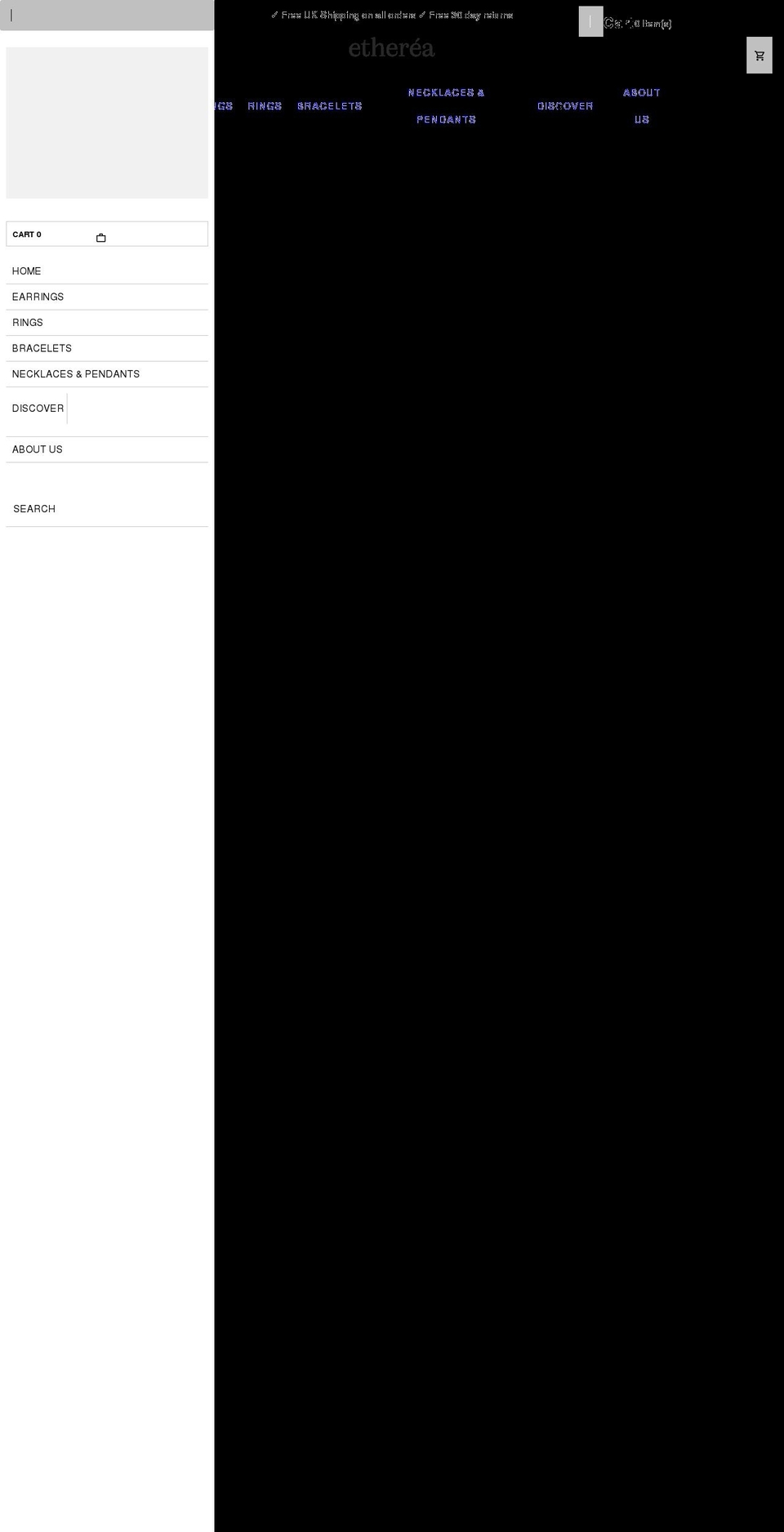 ethereagallery.com shopify website screenshot