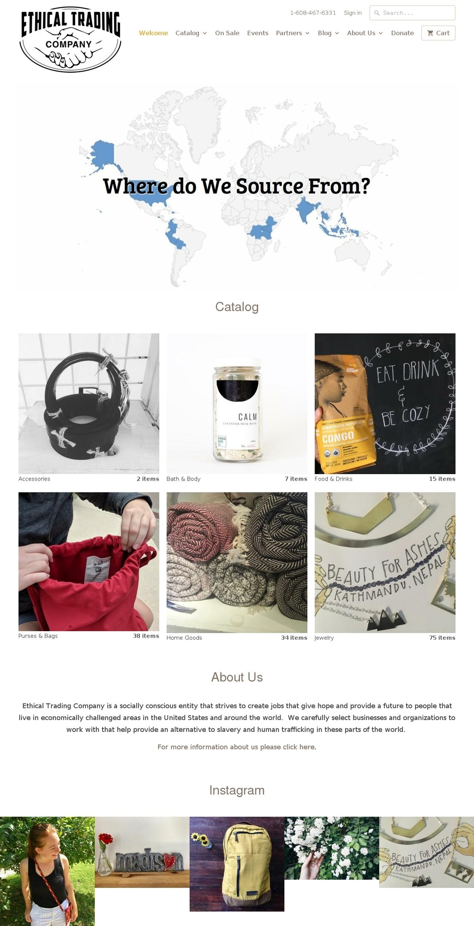 ethicaltradeco.org shopify website screenshot