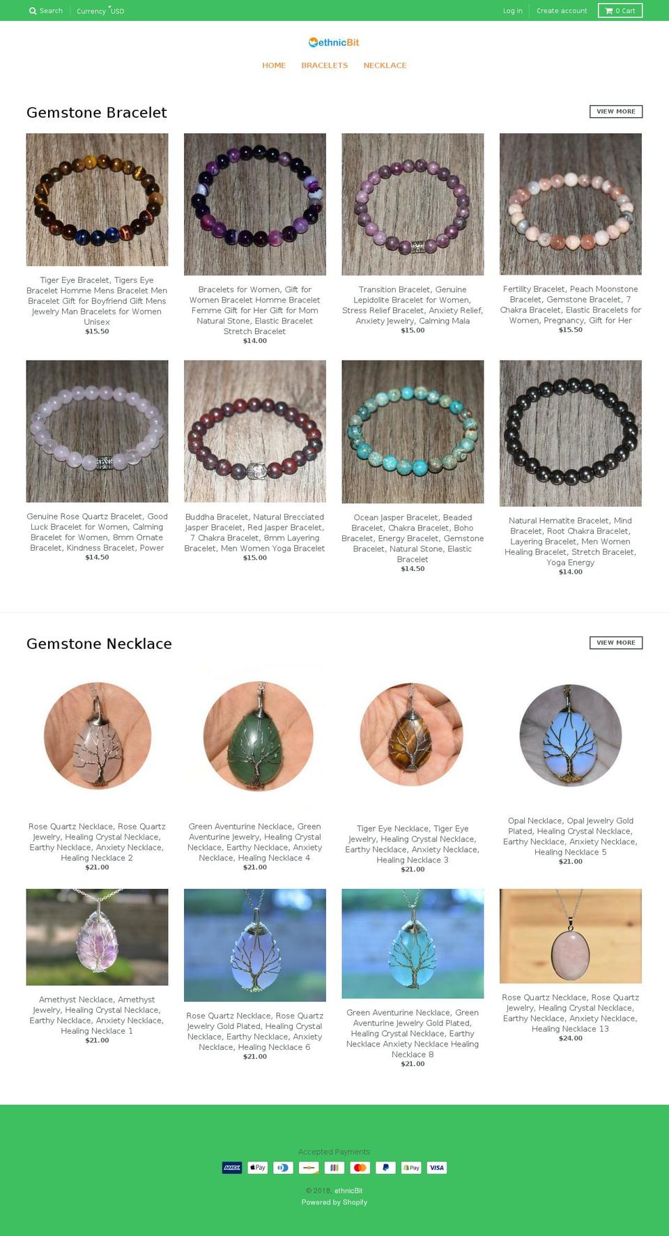 ethnicbit.com — Shopify storefront screenshot