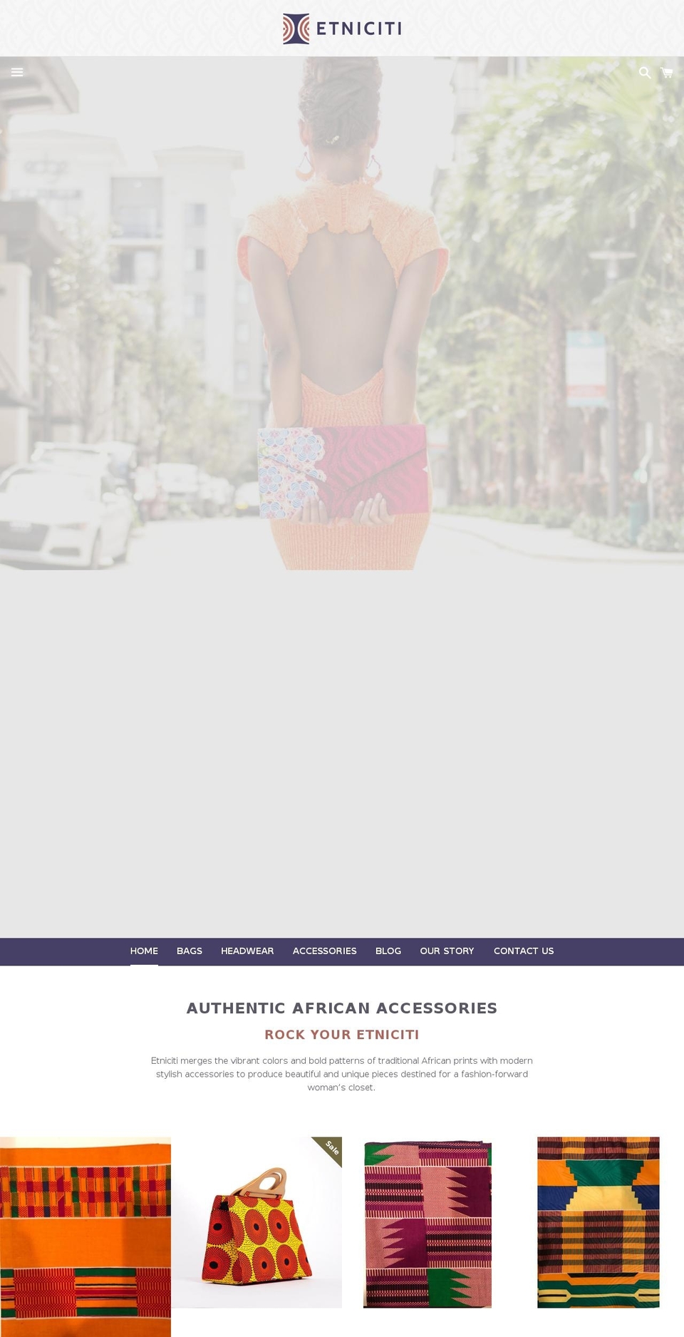 ethnicitybag.com — Shopify storefront screenshot