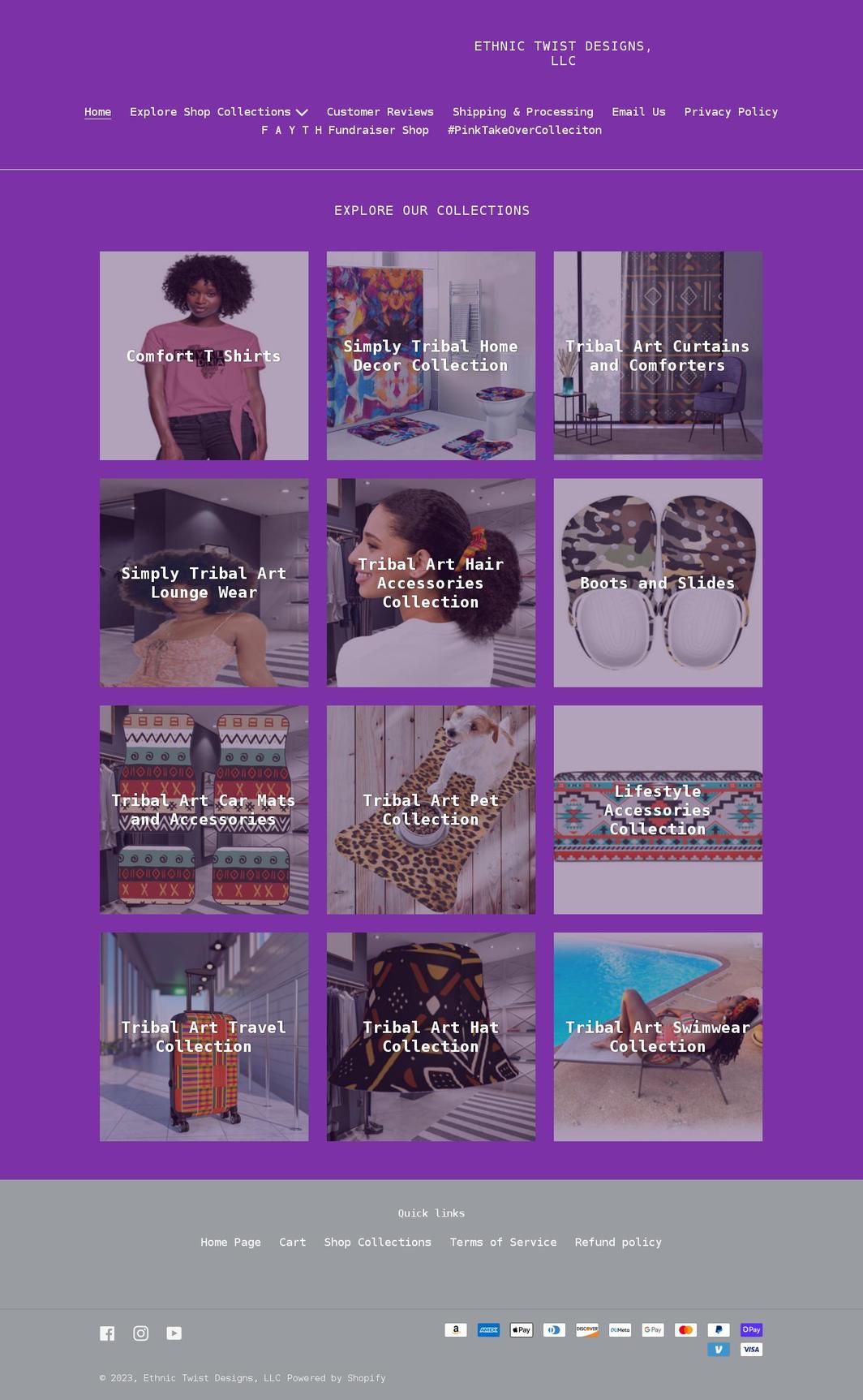 ethnictwistdesignsllc.shop shopify website screenshot