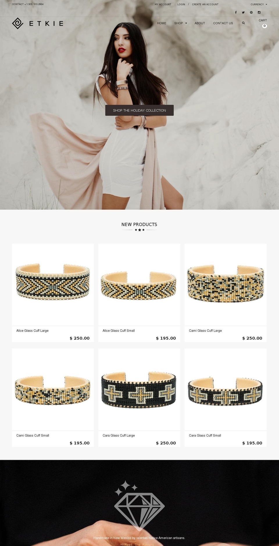 etkie.com shopify website screenshot