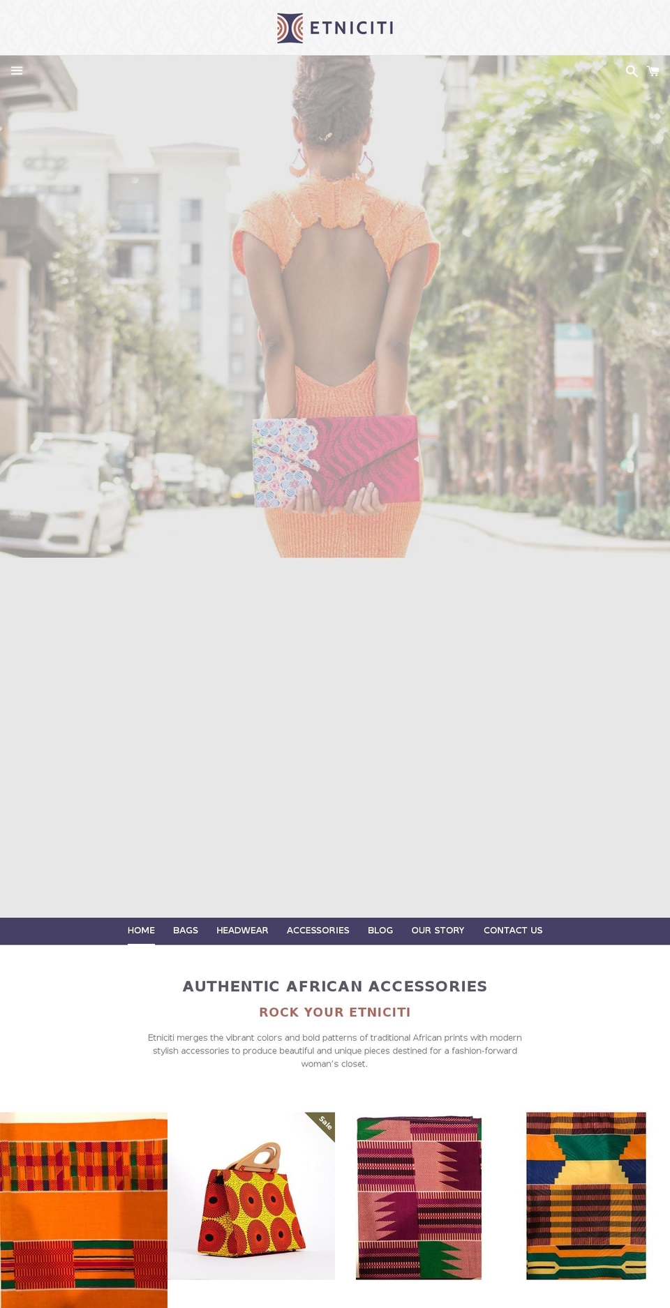 etnicitibag.com — Shopify storefront screenshot