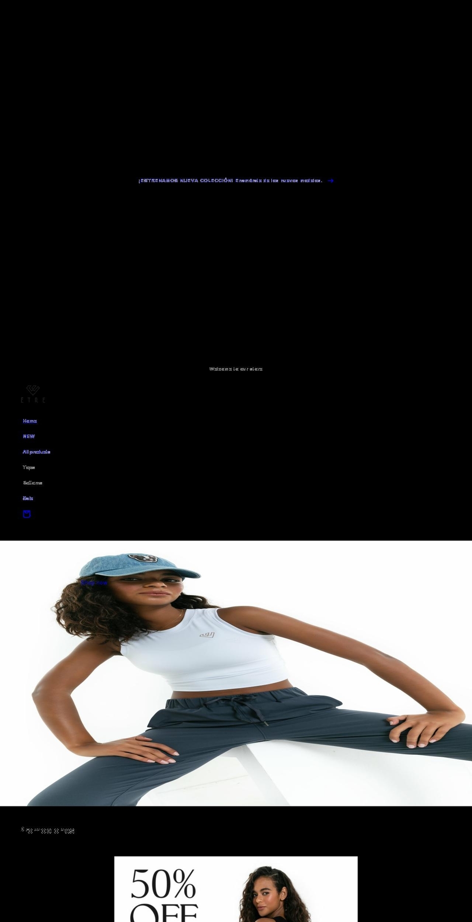 etreactivewear.com shopify website screenshot