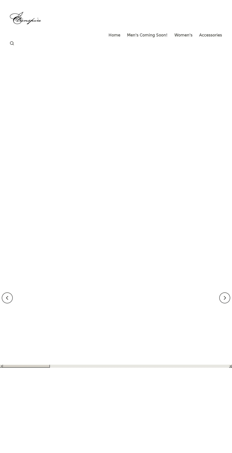 etrenspire.com shopify website screenshot