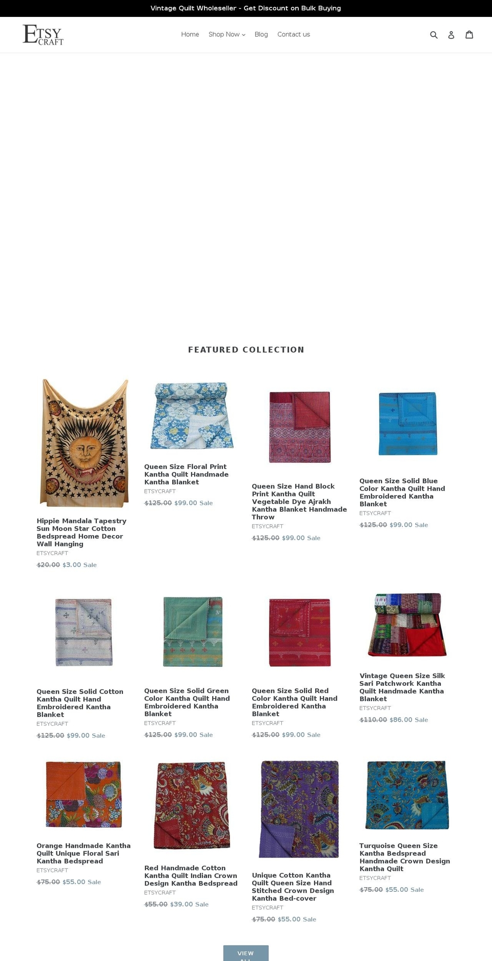 etsycraft.com shopify website screenshot