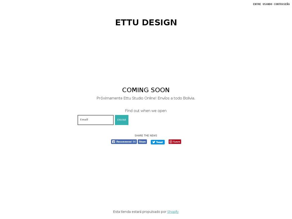 ettudesign.com shopify website screenshot