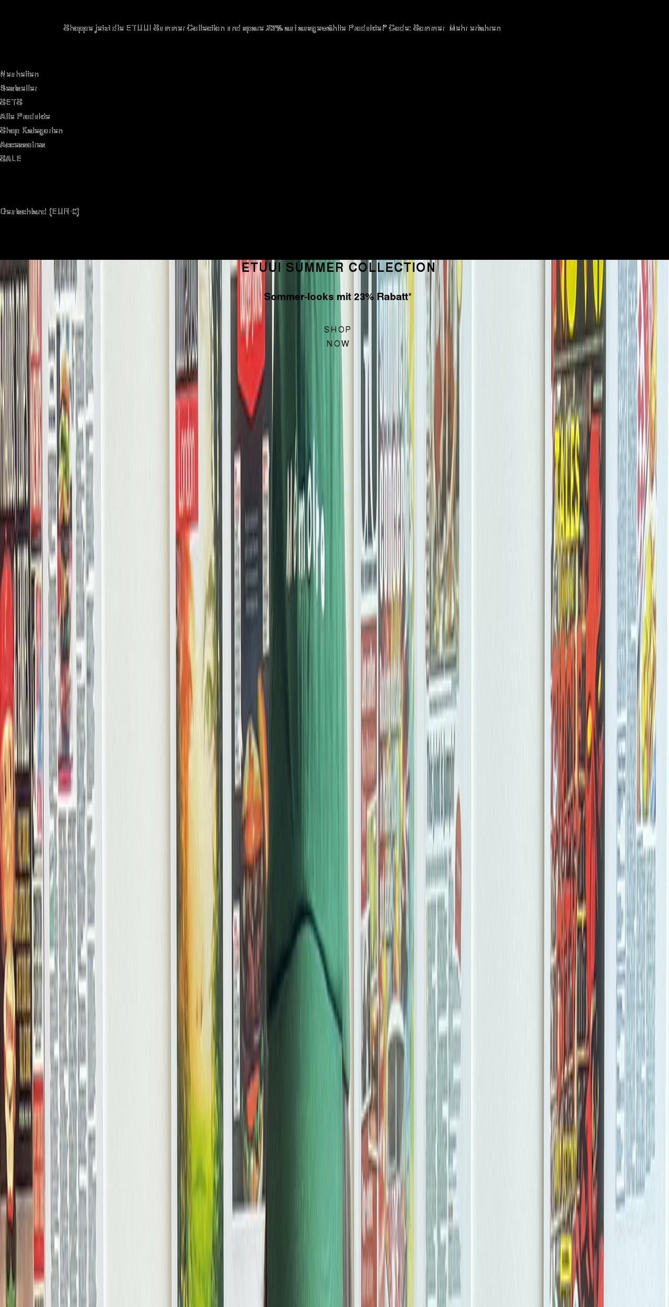 etuui.com shopify website screenshot