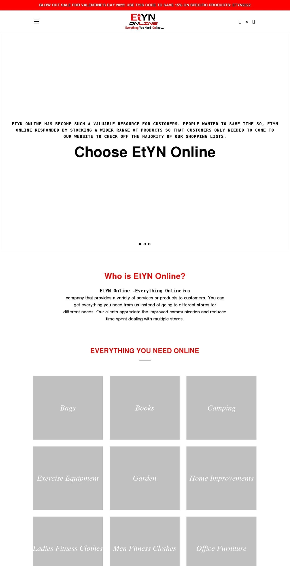 etyn-online.com shopify website screenshot