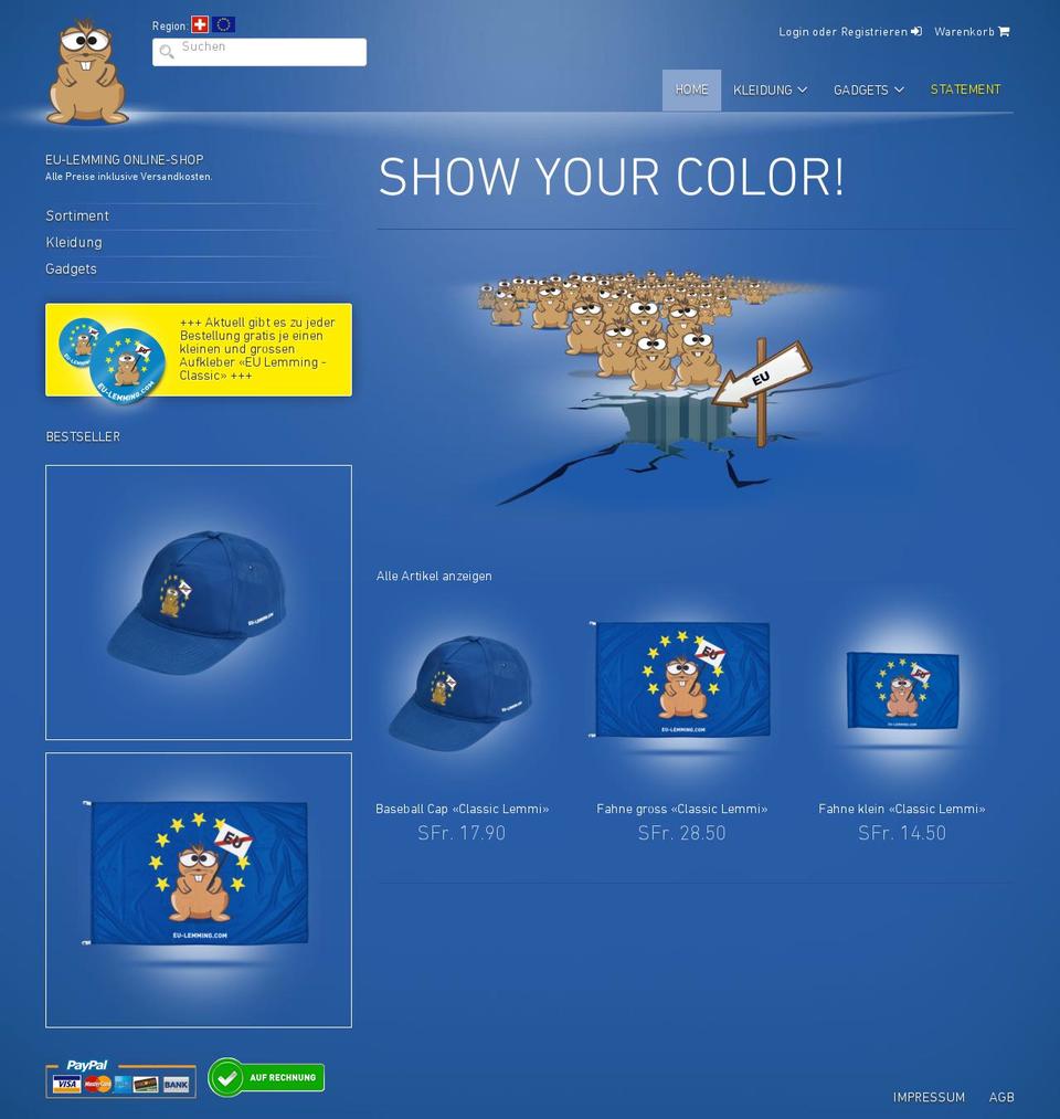 www-eu-lemming-com-classic-1 Shopify theme site example eu-lemming.ch