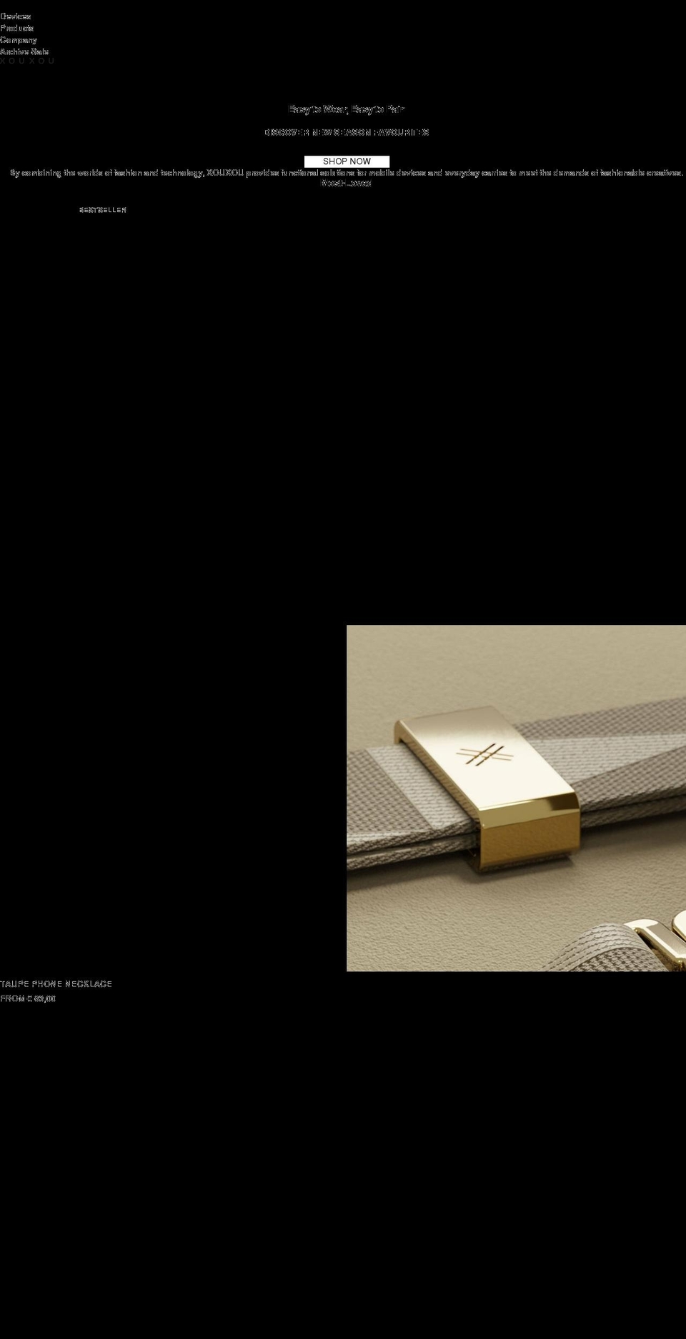 eu.xouxou.com shopify website screenshot