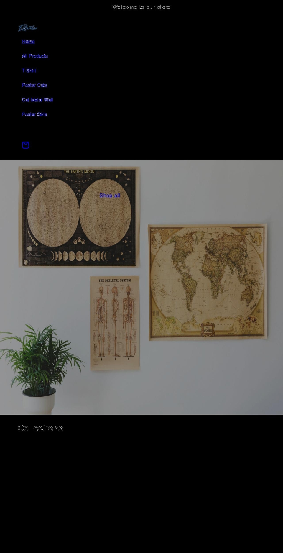 euartdeco.com shopify website screenshot