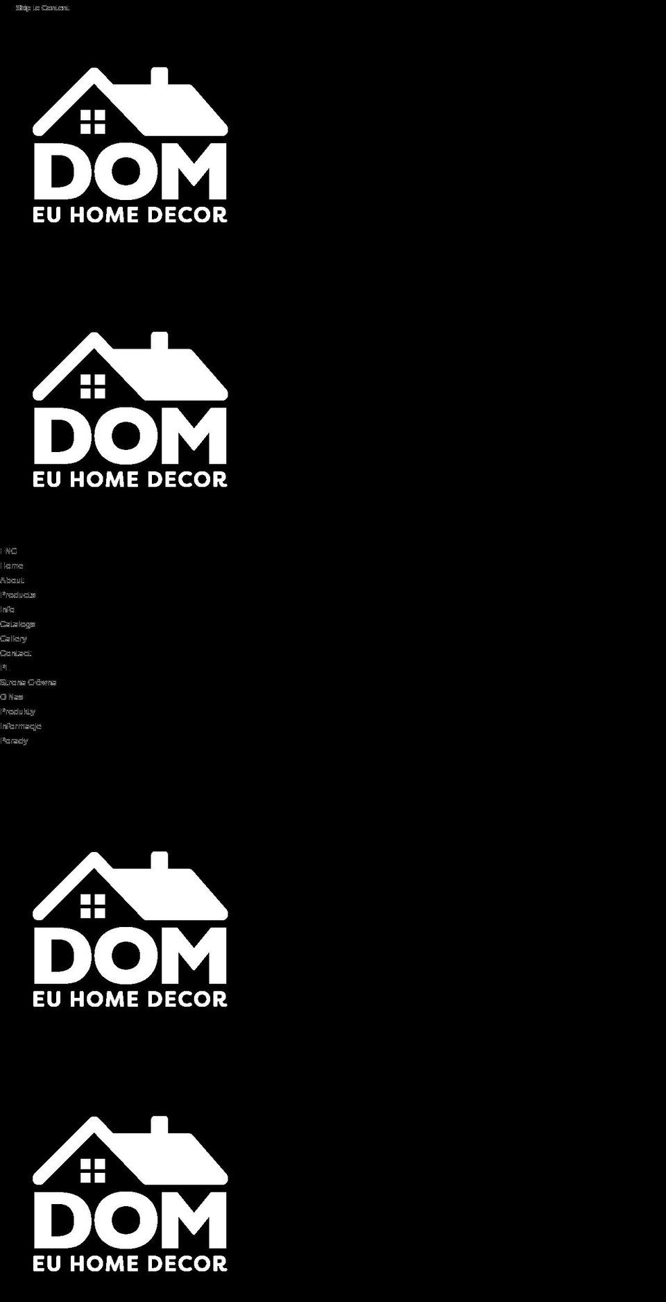 eudomdecor.com — Shopify storefront screenshot
