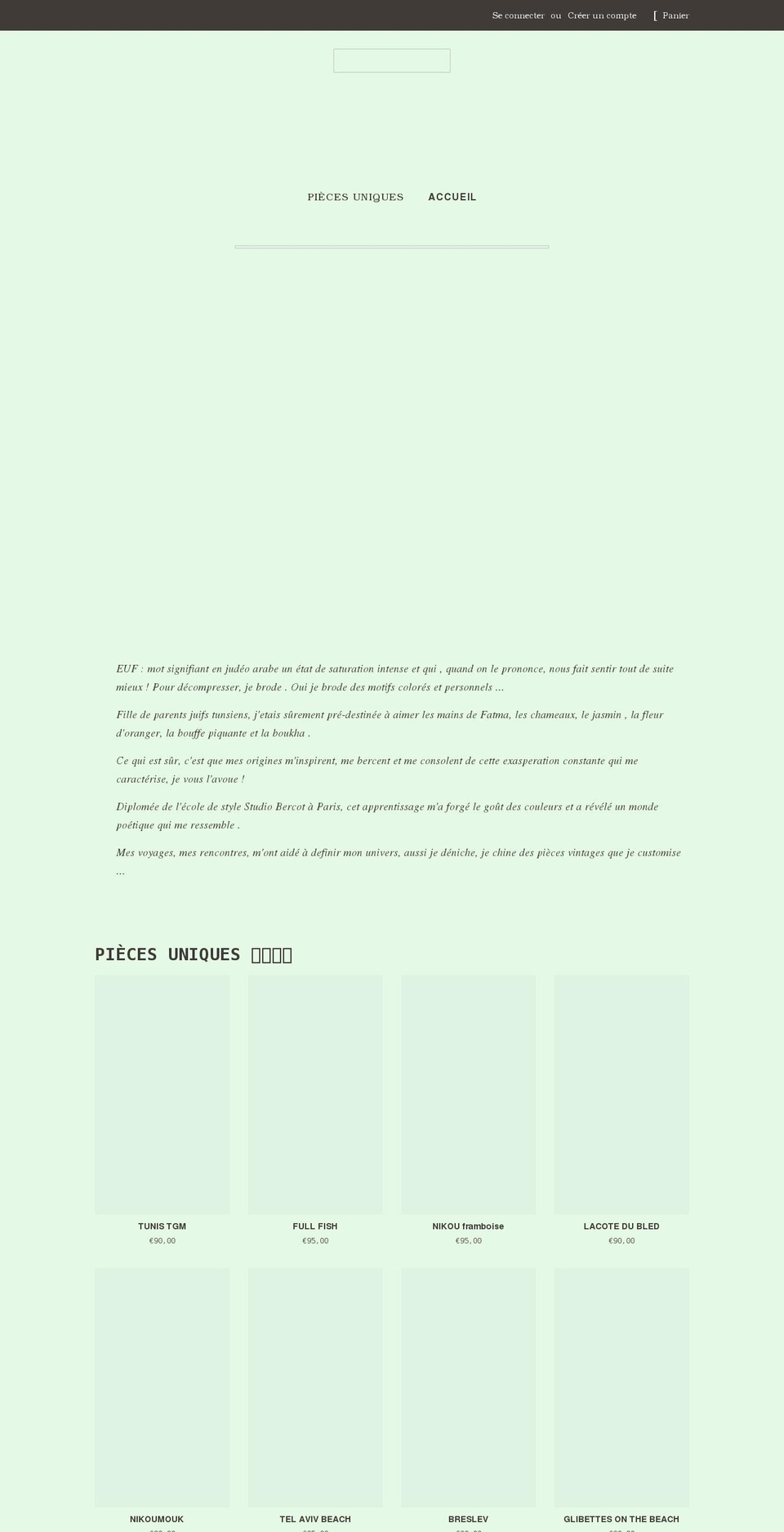 eufbyjessylevy.com shopify website screenshot