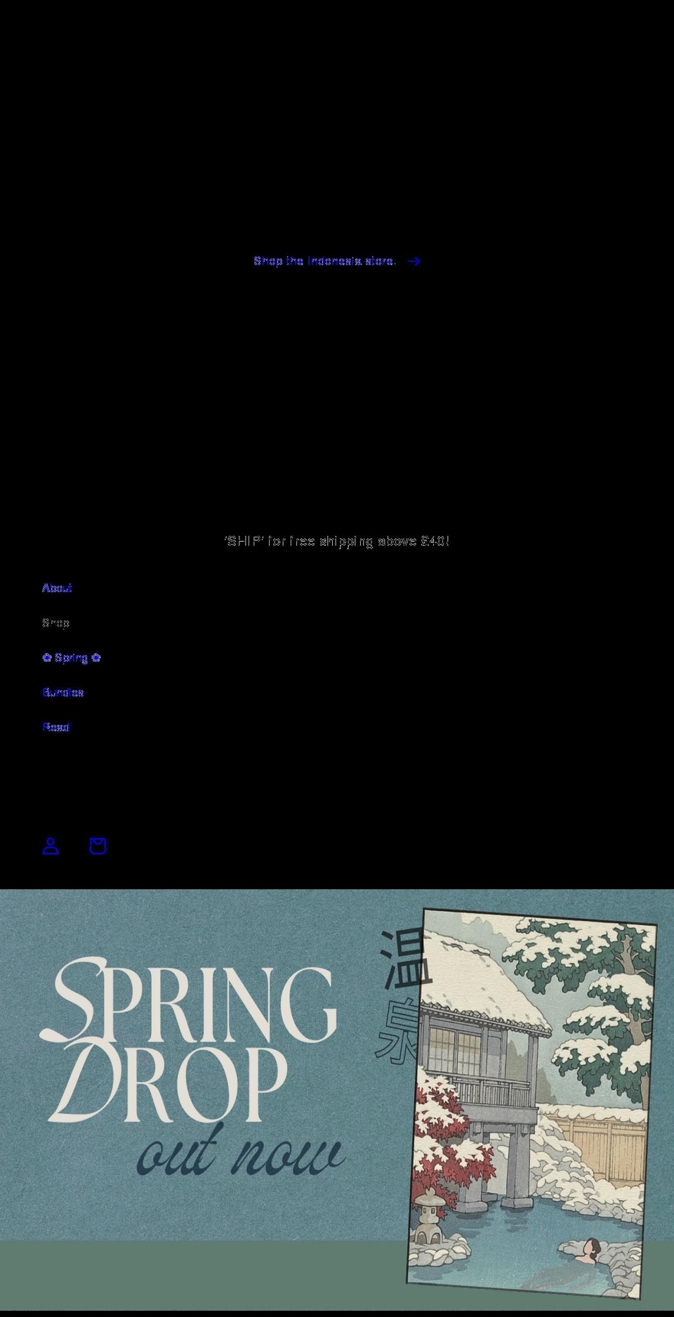 eunacollection.com shopify website screenshot