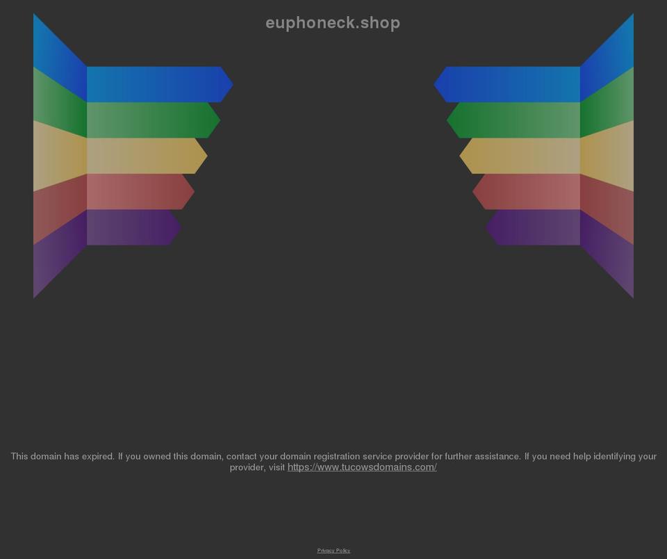euphoneck.shop shopify website screenshot