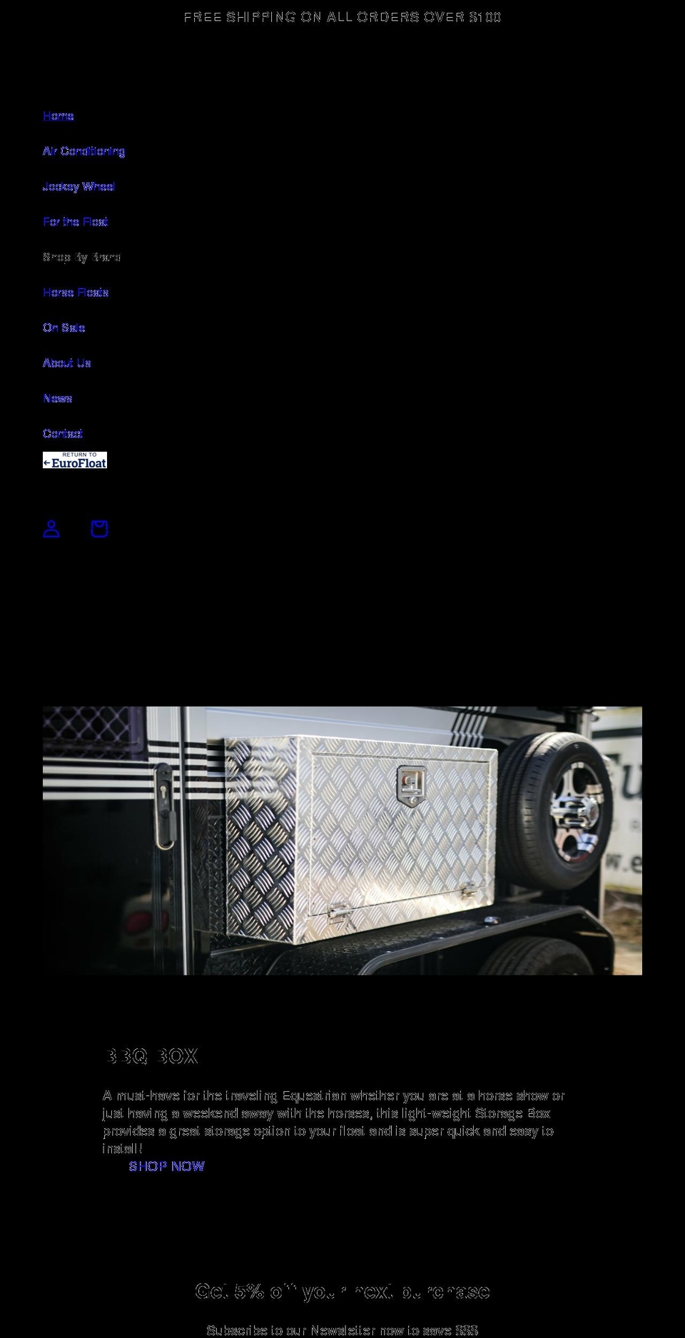eurohorseshop.com.au shopify website screenshot
