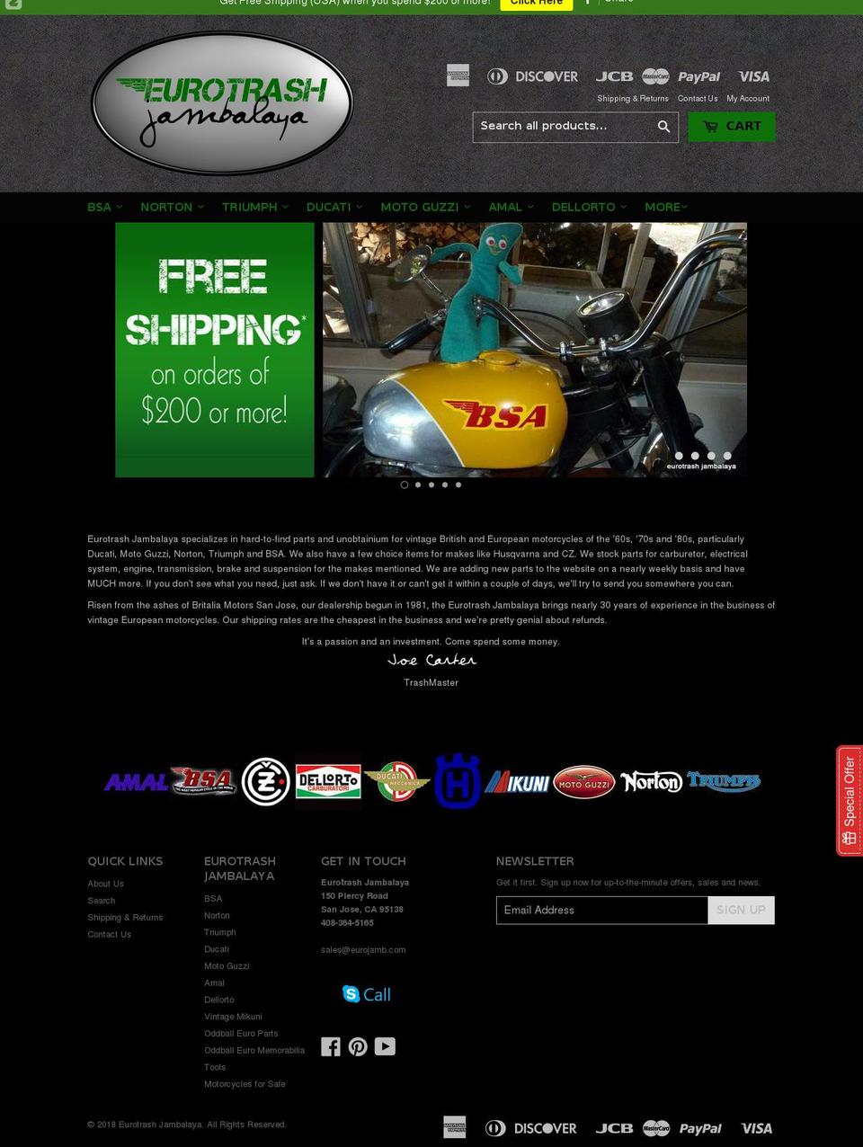 dsl-theme-5-0 Shopify theme site example eurojamb.com