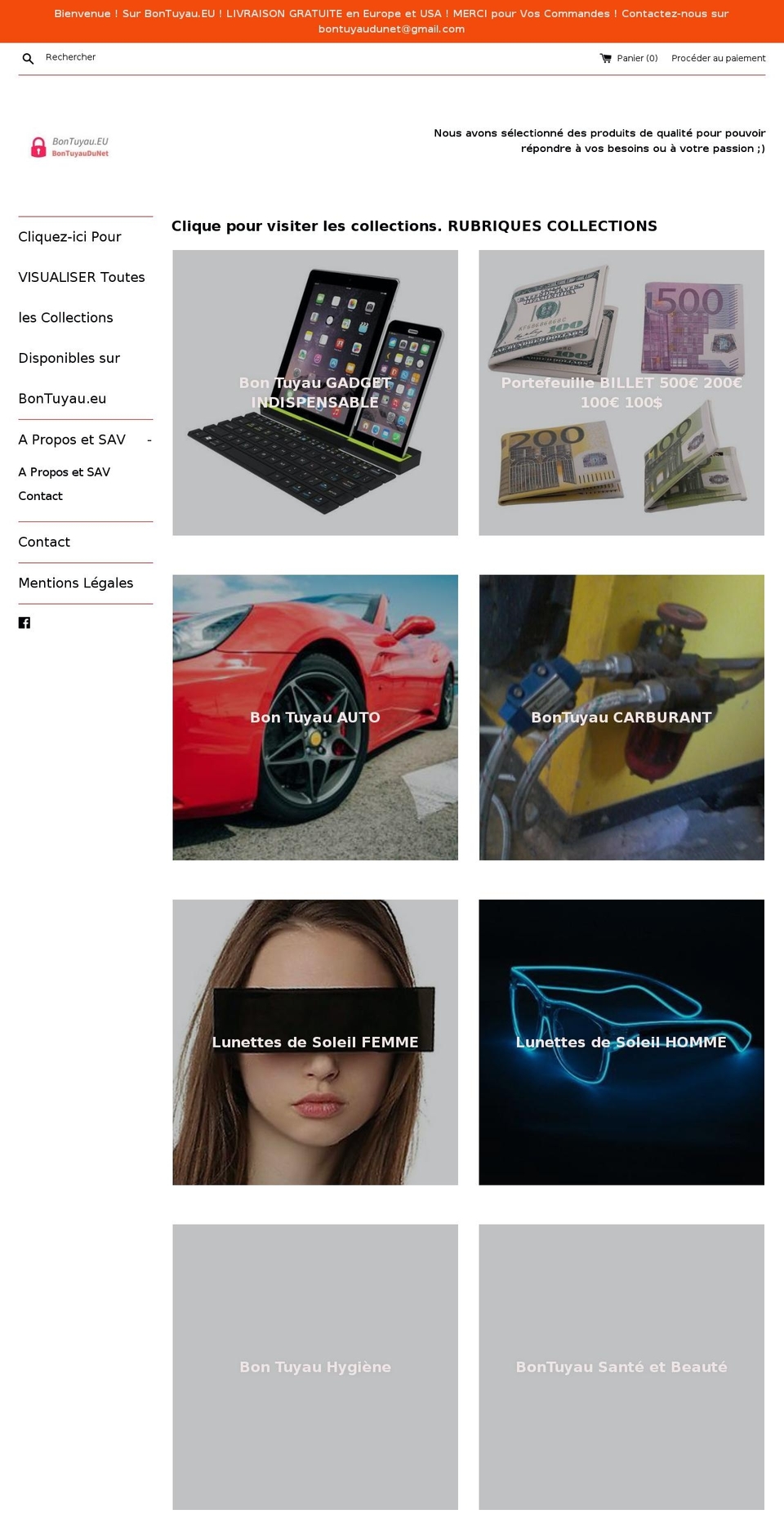 europe-import.com — Shopify storefront screenshot