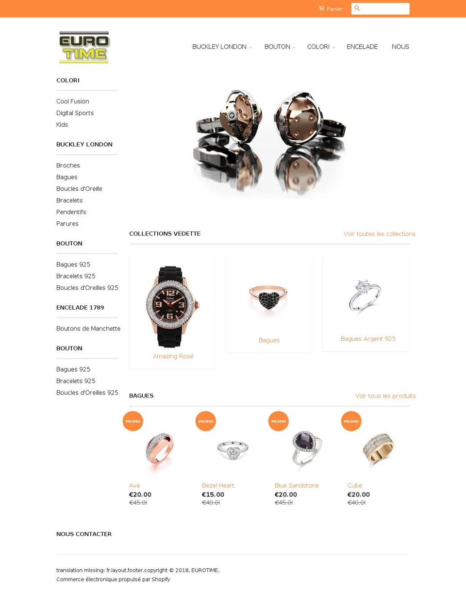 eurotime.boutique shopify website screenshot