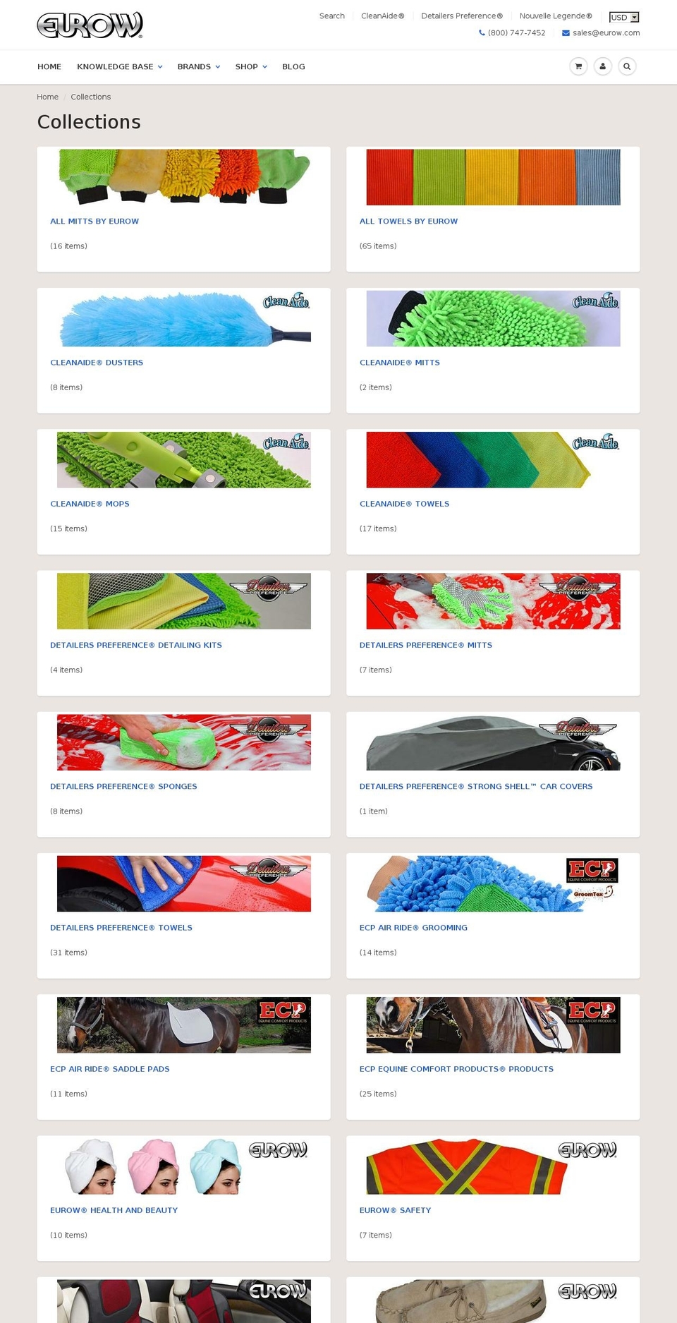 eurowstore.com shopify website screenshot