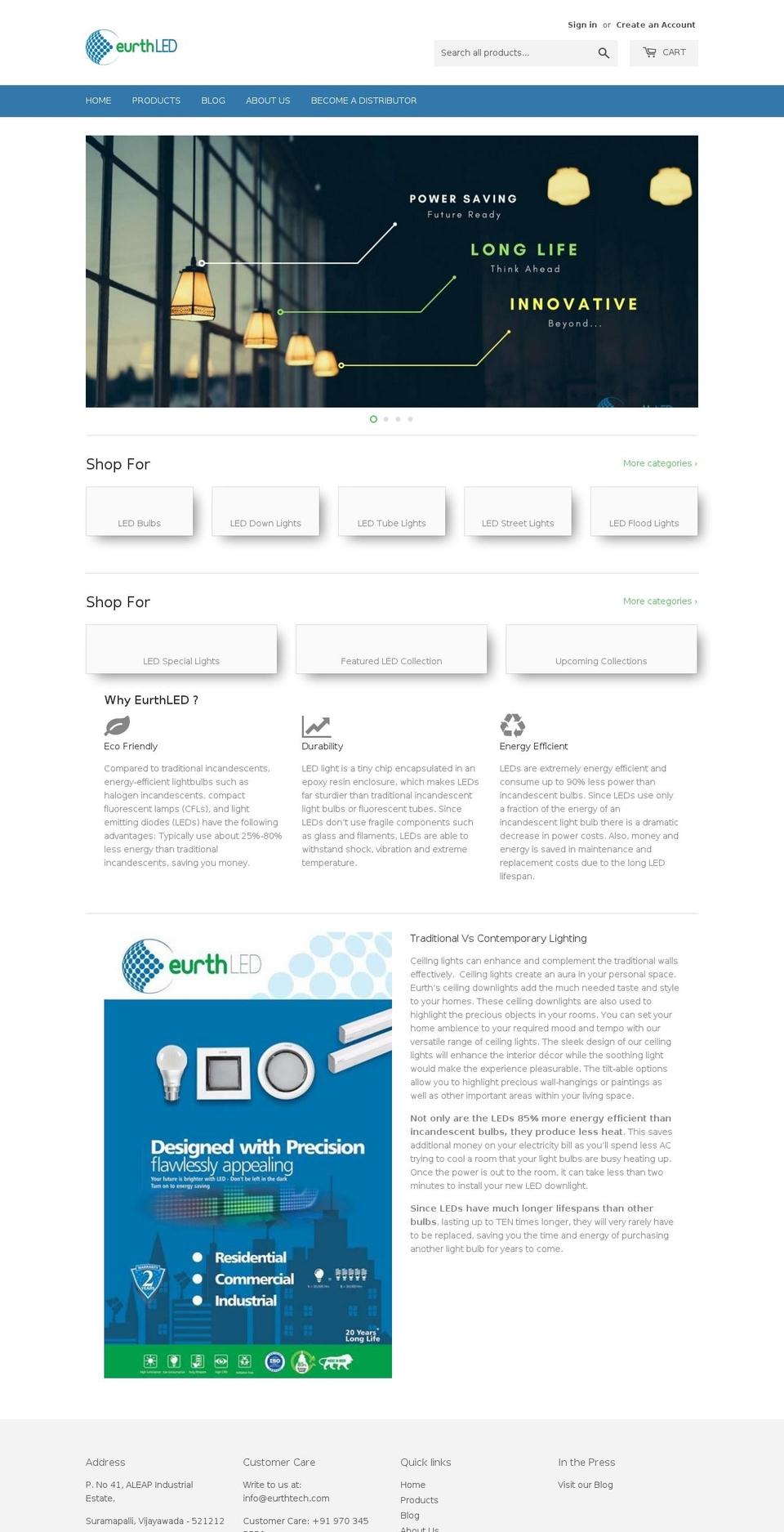 eurthled.com — Shopify storefront screenshot