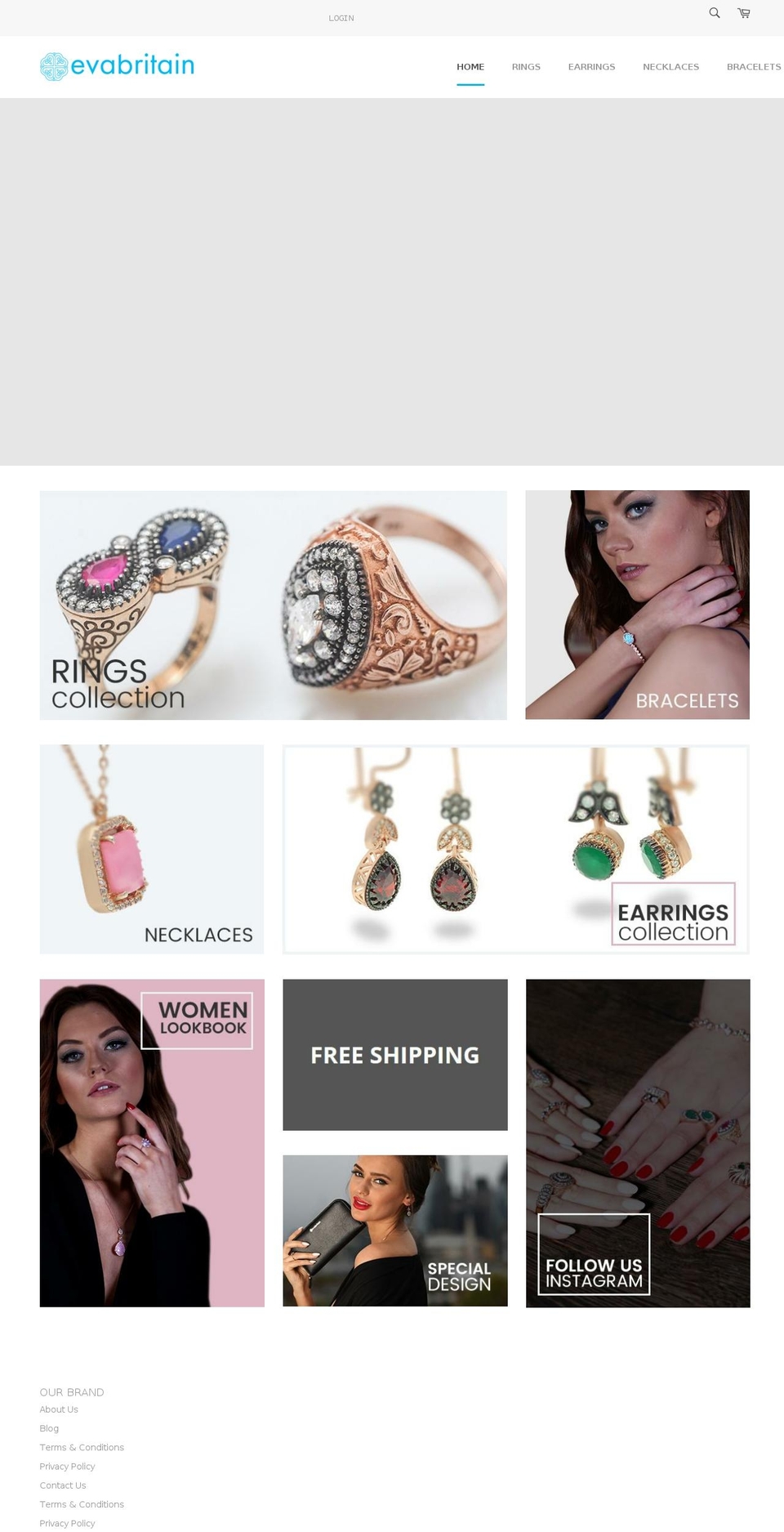 evabritain.com — Shopify storefront screenshot