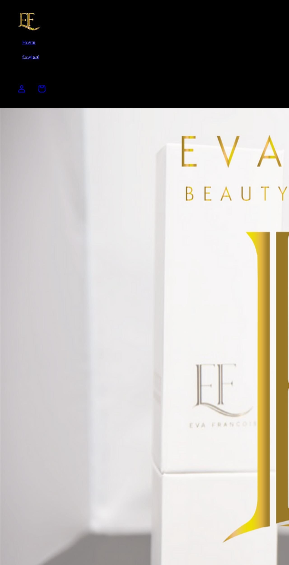 evafrancois.com shopify website screenshot