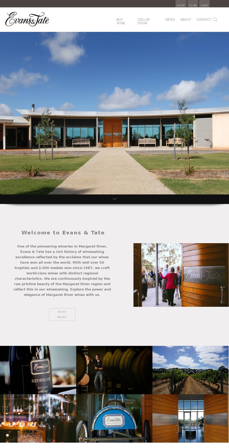 Evans \u0026 Tate by Elkfox Shopify theme site example evansandtatewines.com