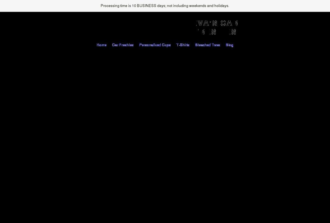 evascarfreshies.com shopify website screenshot