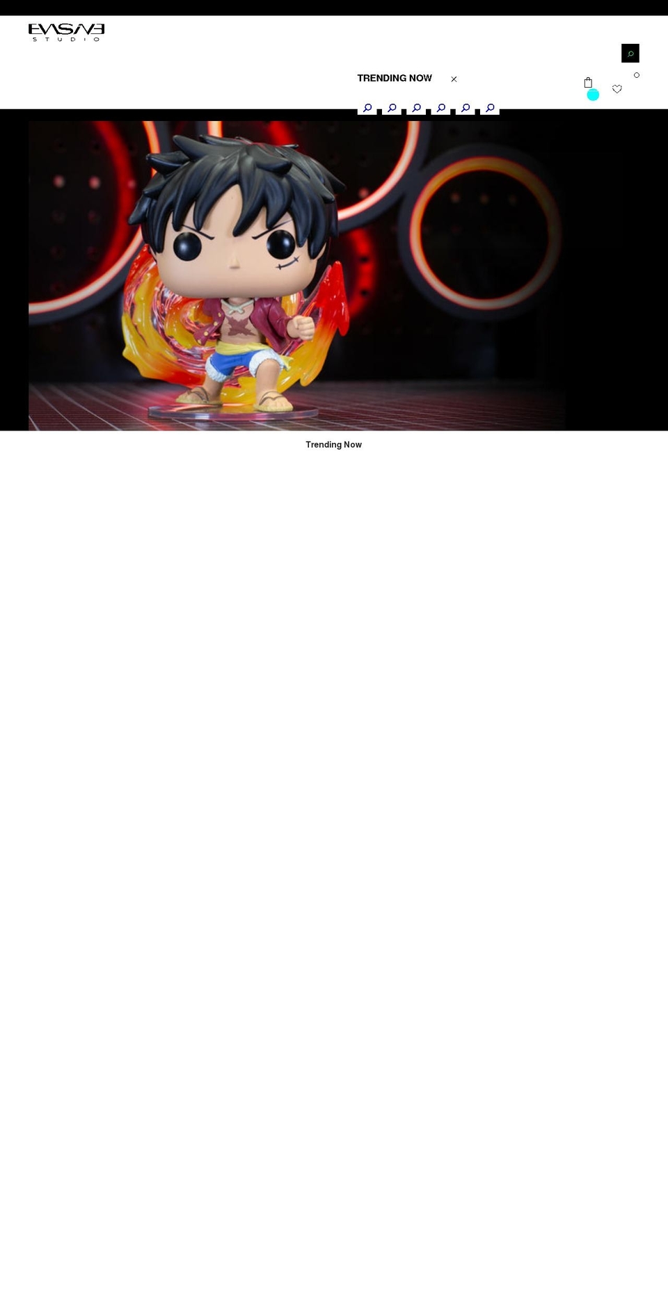 evasivestudio.com shopify website screenshot