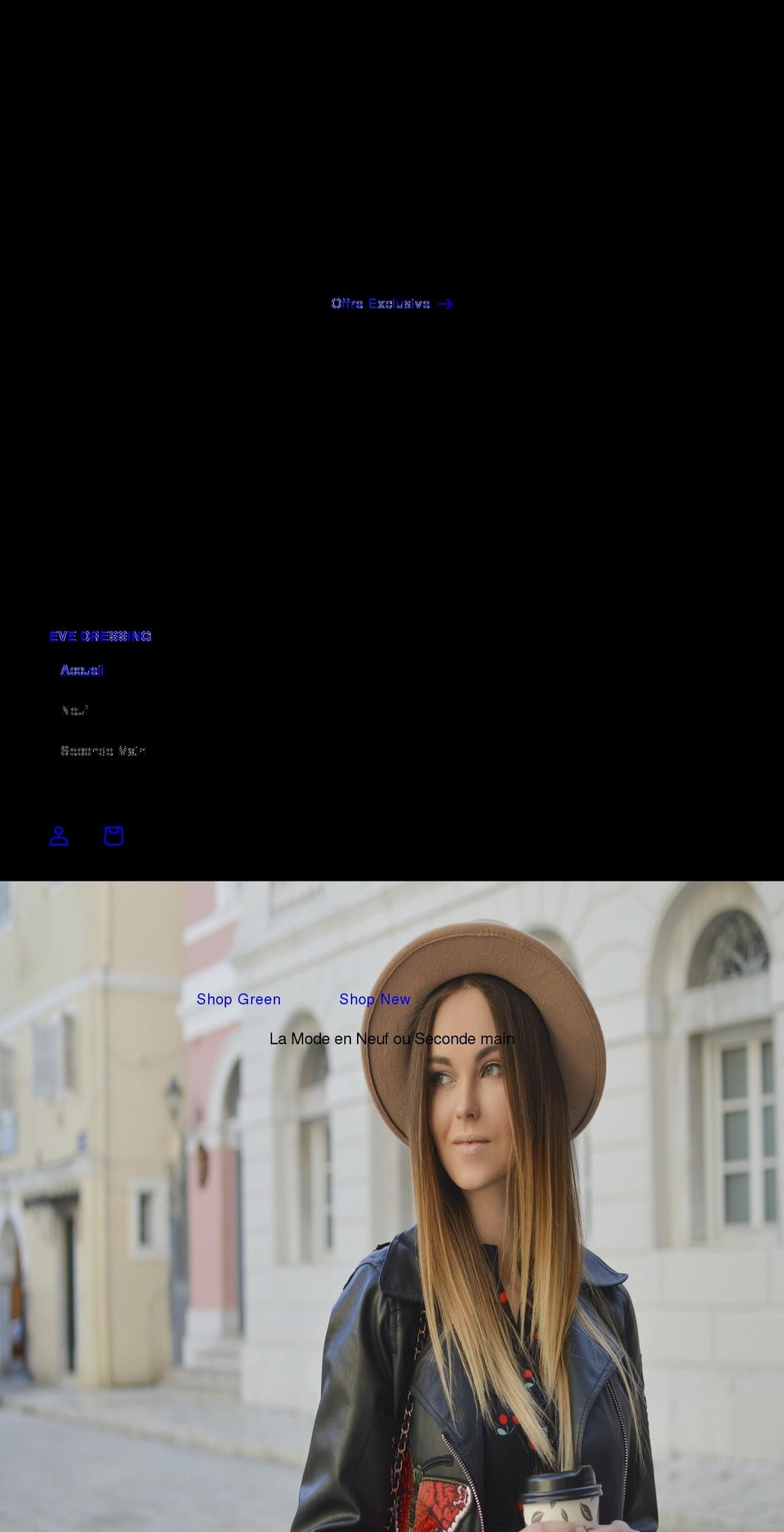 evedressing.com shopify website screenshot