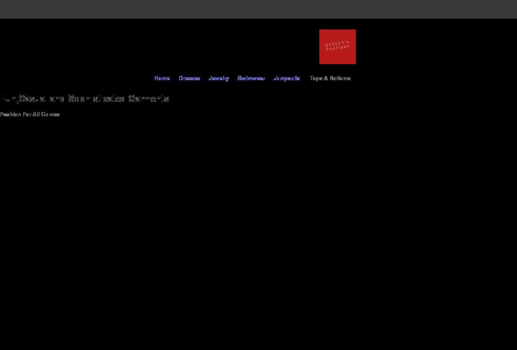 evelynsboutique.net shopify website screenshot
