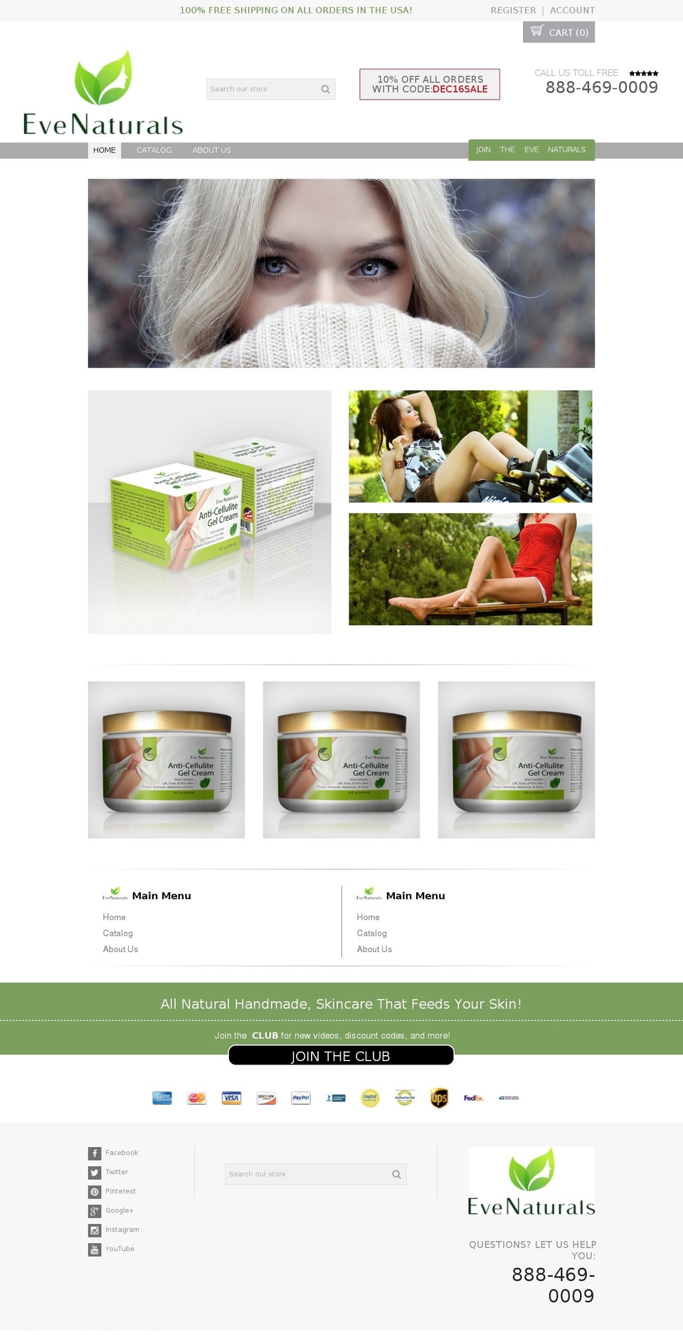 proven-profitable-theme-9-1 Shopify theme site example evenaturals.com