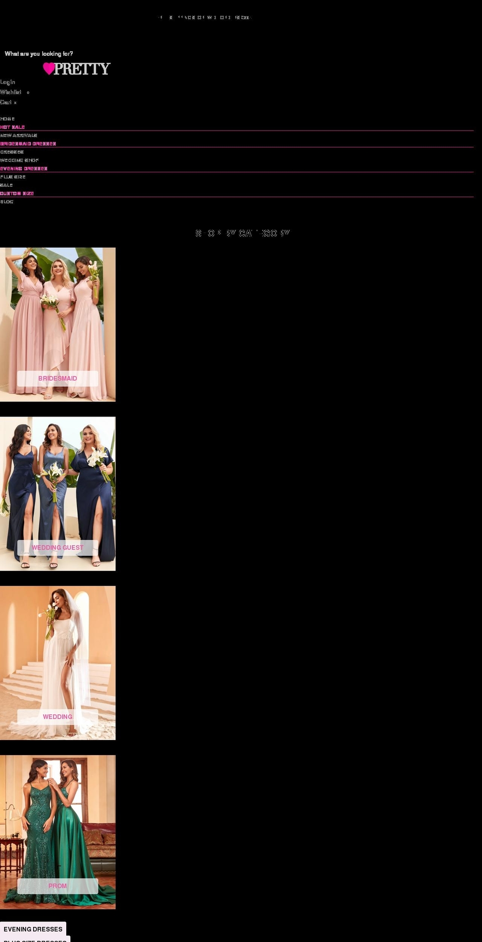 ever-pretty.co.uk shopify website screenshot