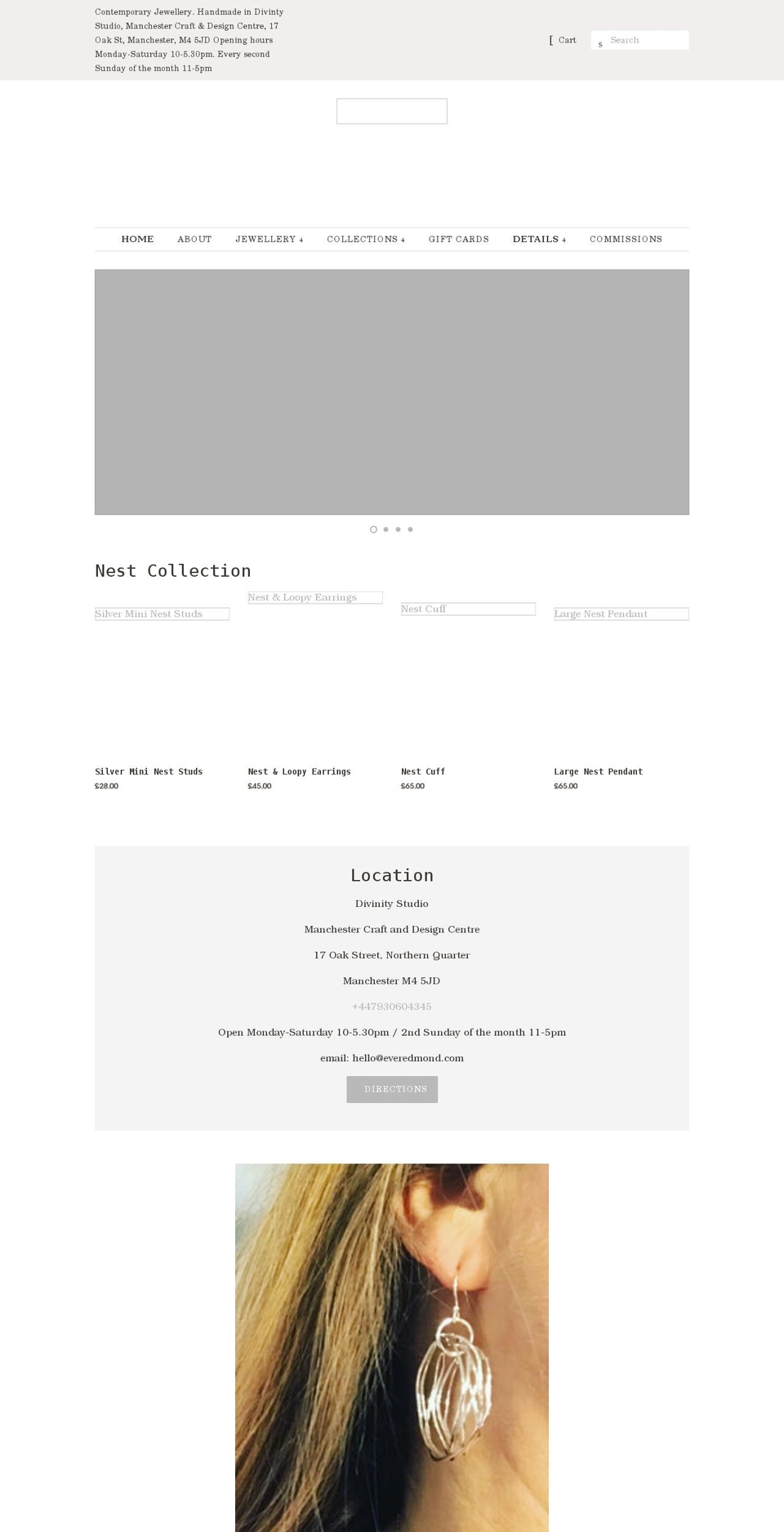 everedmond.com shopify website screenshot