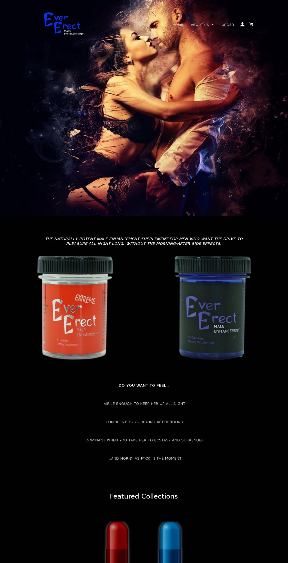 evererect.com shopify website screenshot