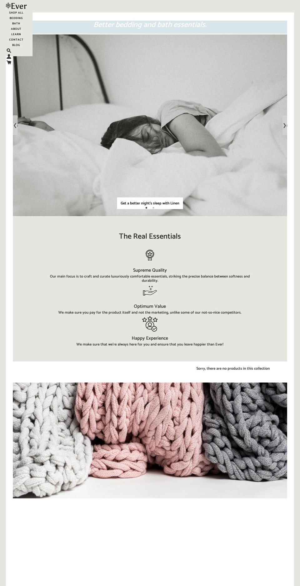 everessentials.myshopify.com shopify website screenshot