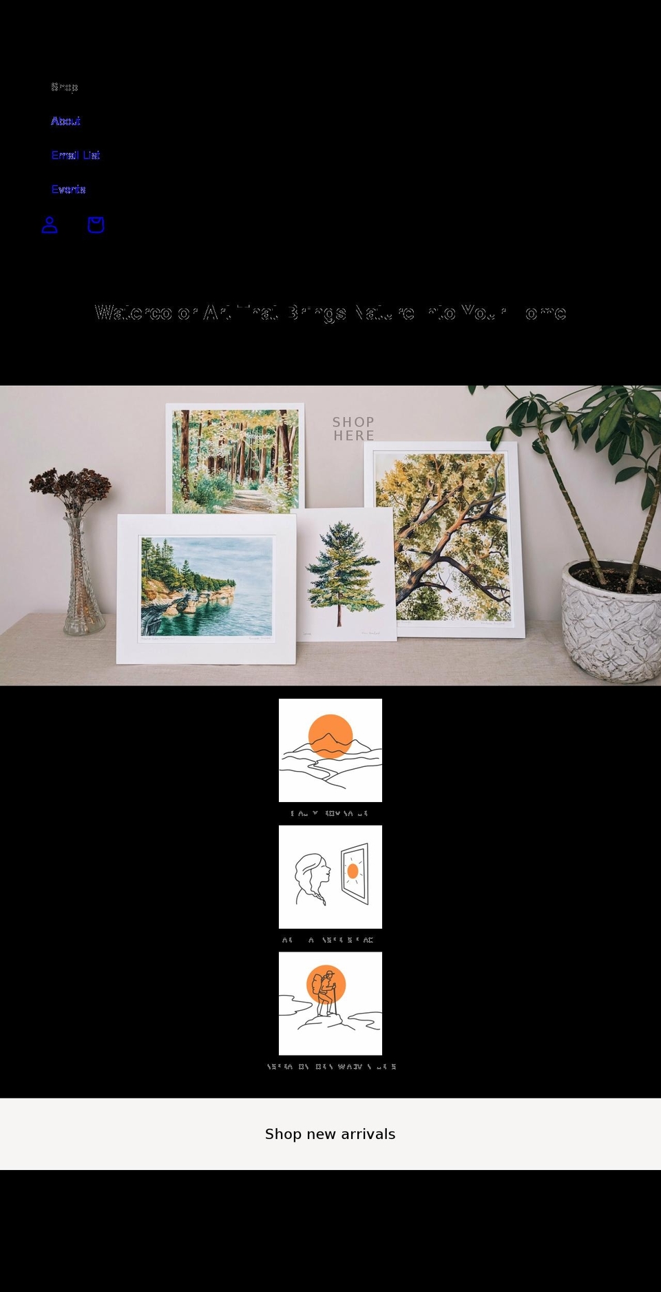 everharddesigns.com — Shopify storefront screenshot