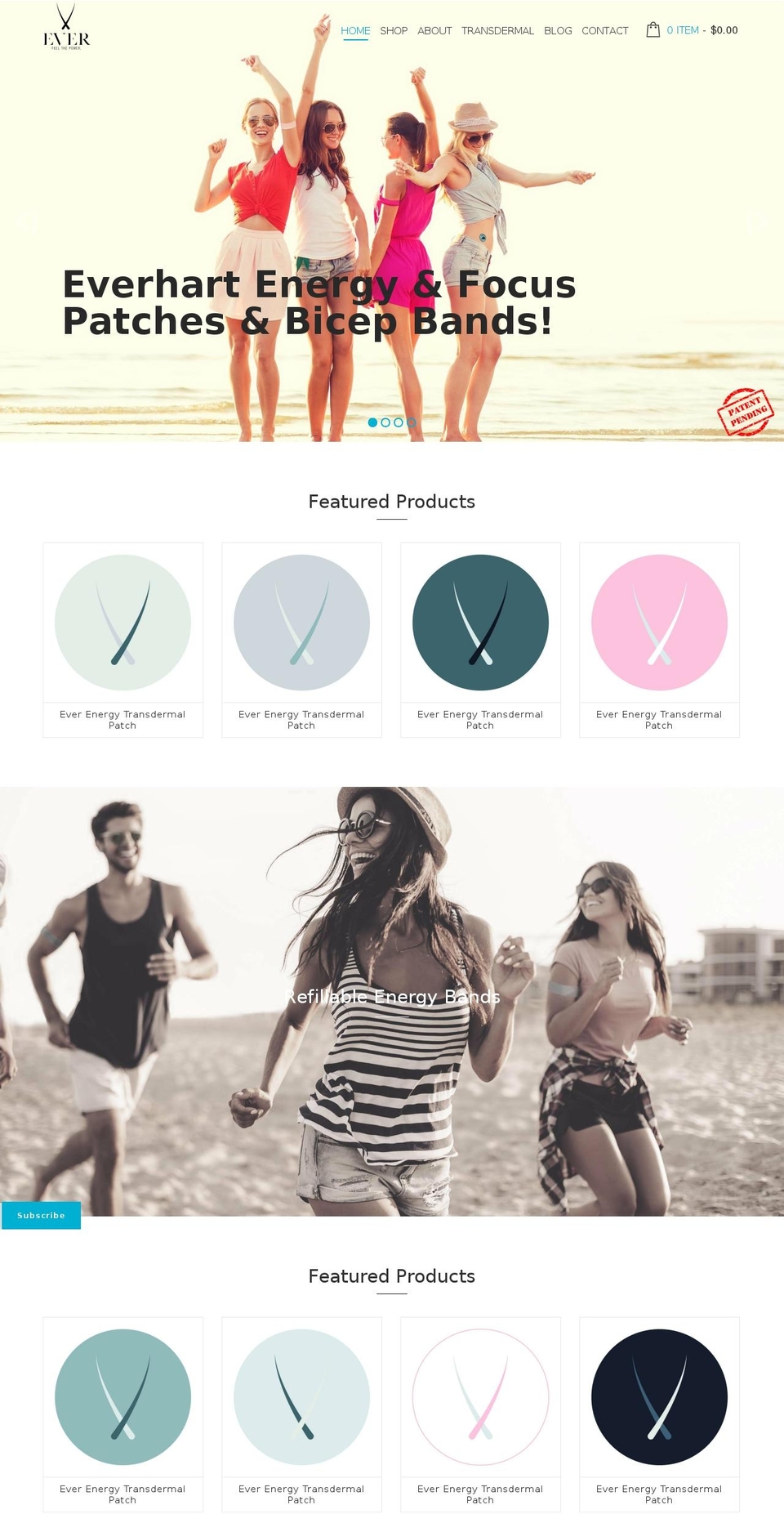 Everhart Wearables Shopify theme site example everhartwearables.com