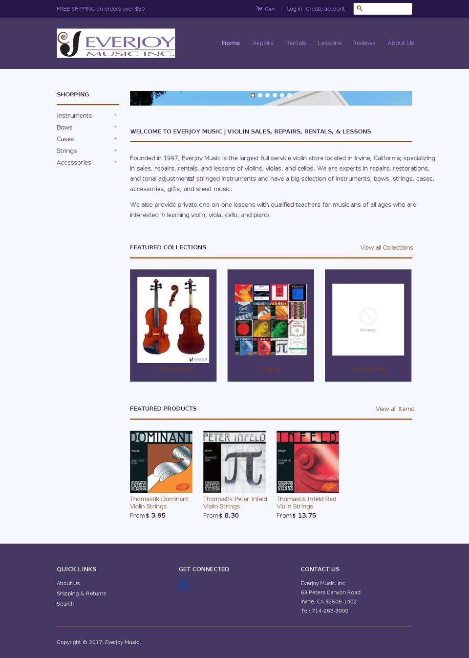 everjoy.com shopify website screenshot