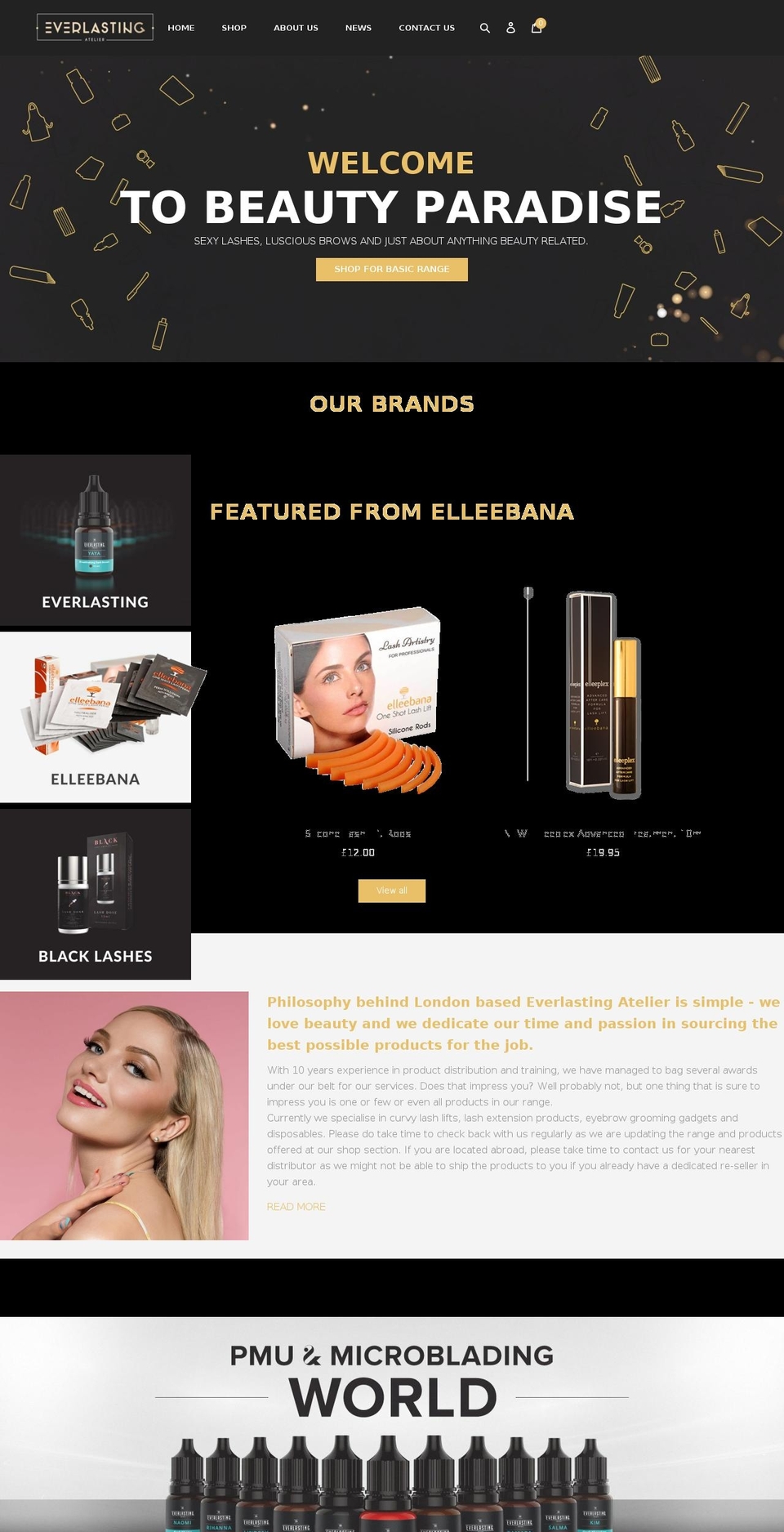 Everlasting - MH new dev Shopify theme site example everlastingatelier.com