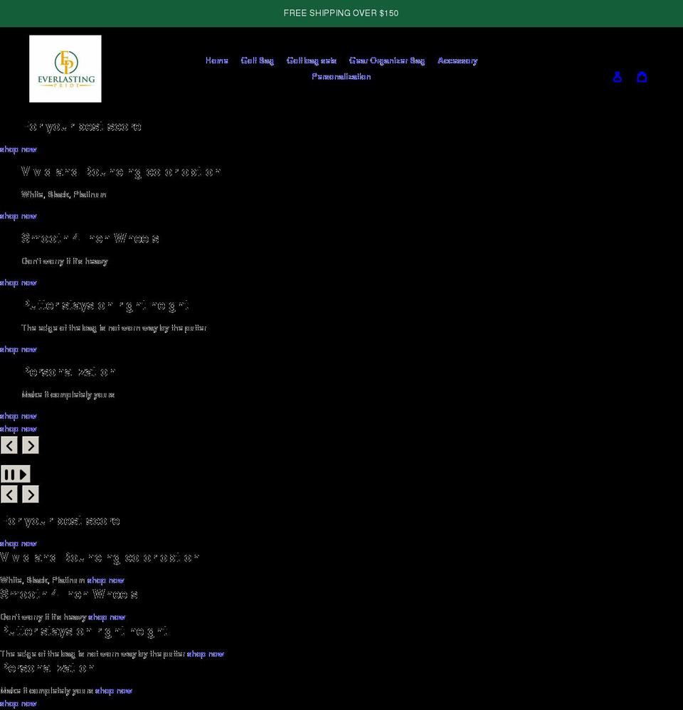everlastingpride.net shopify website screenshot