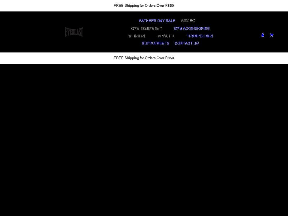 everlastsa.co.za shopify website screenshot