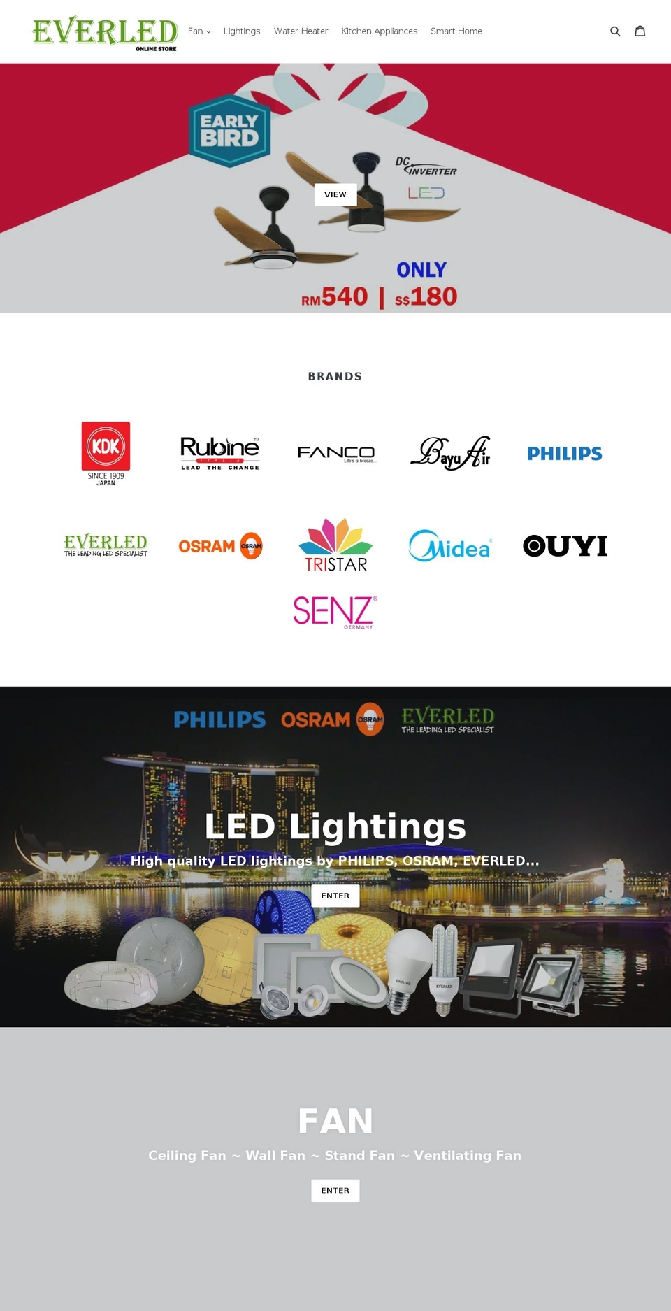 everledstore.com — Shopify storefront screenshot
